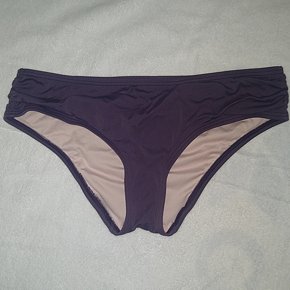 Purple bikini bottoms
